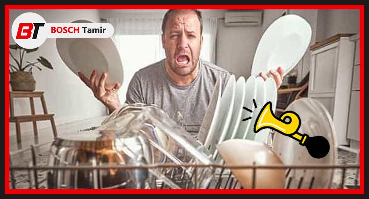 صدای بوق زدن ظرفشویی و علت آن
