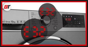 معنی ارور f23 یا e23 لباسشویی بوش