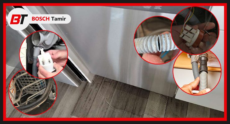 علت نشتی آب از ماشین ظرفشویی بوش