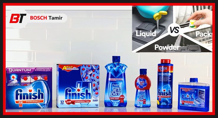 استفاده از شوینده نامناسب ظرفشویی بوش