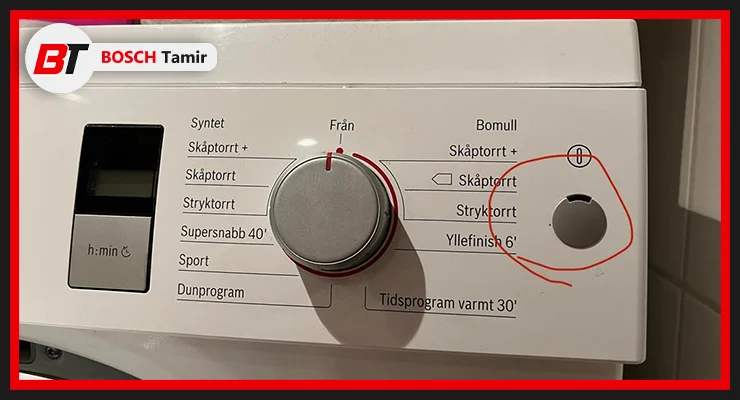 ۵ علت اصلی روشن نشدن ماشین لباسشویی بوش