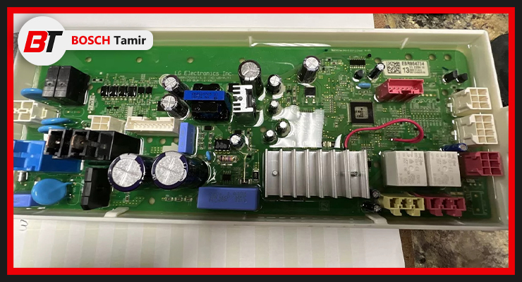 ایراد در برد الکترونیکی ظرفشویی بوش