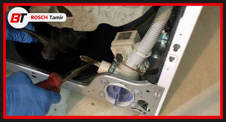 وجود مشکل در موتور یا پمپ تخلیه ظرفشویی بوش